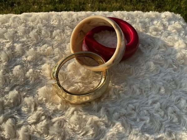 Sculpted Statements Bangles - Image 2