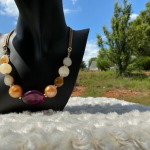 Golden Amethyst Elegance